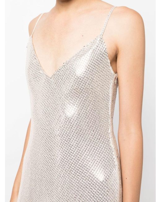 High voltage slip dress