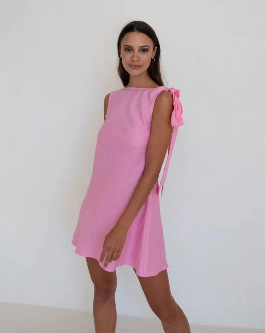 Mini wilmer dress barbie pink