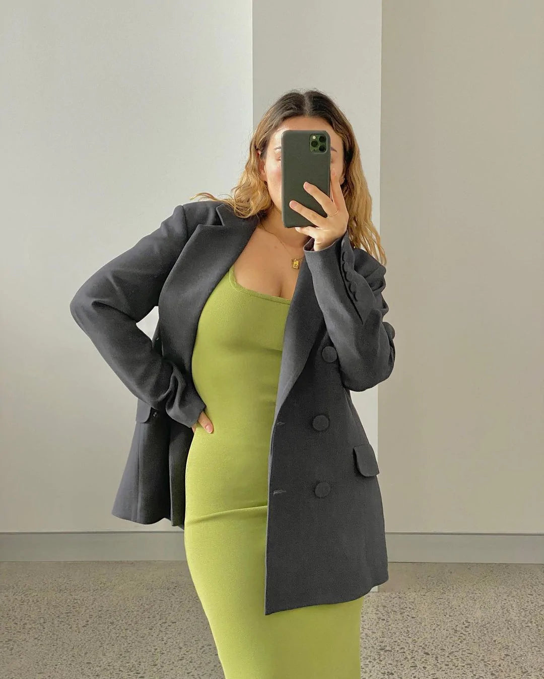 Ima dress in pear