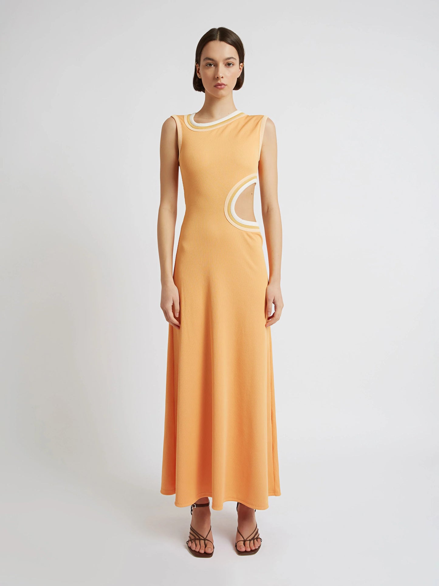 Skewed neck multi bind orange multi