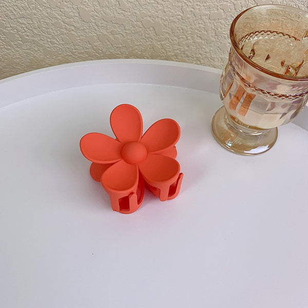 Blossom claw clip - Orange