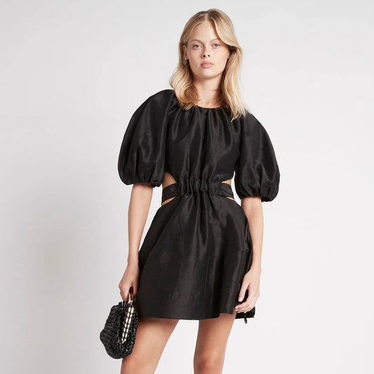 Psychedelia cut out mini in onyx