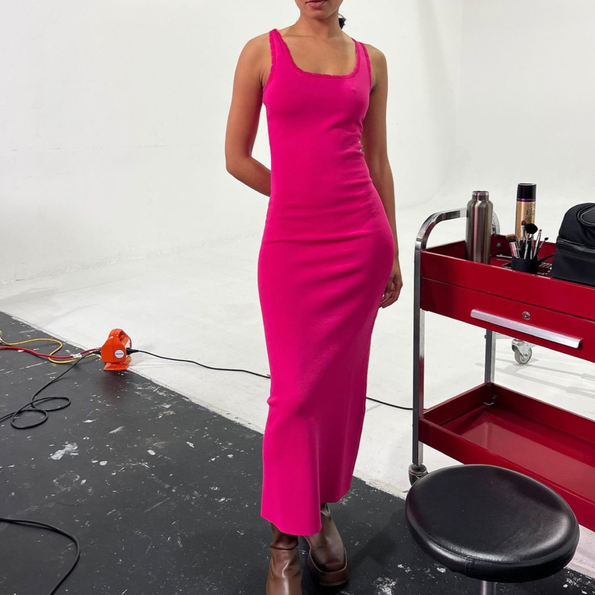 Ima dress magenta