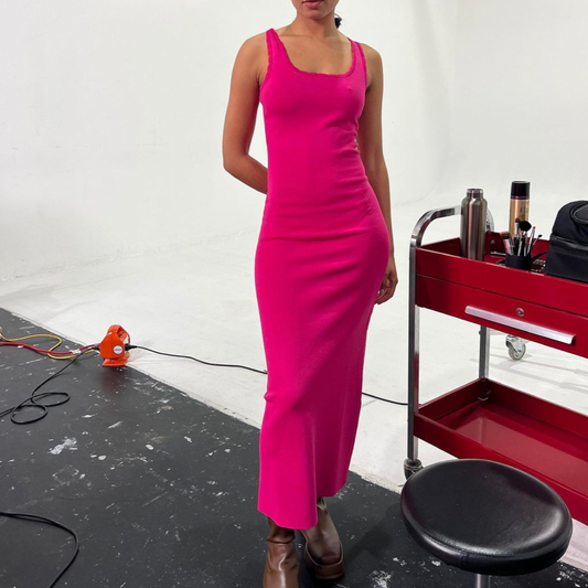 Ima dress magenta