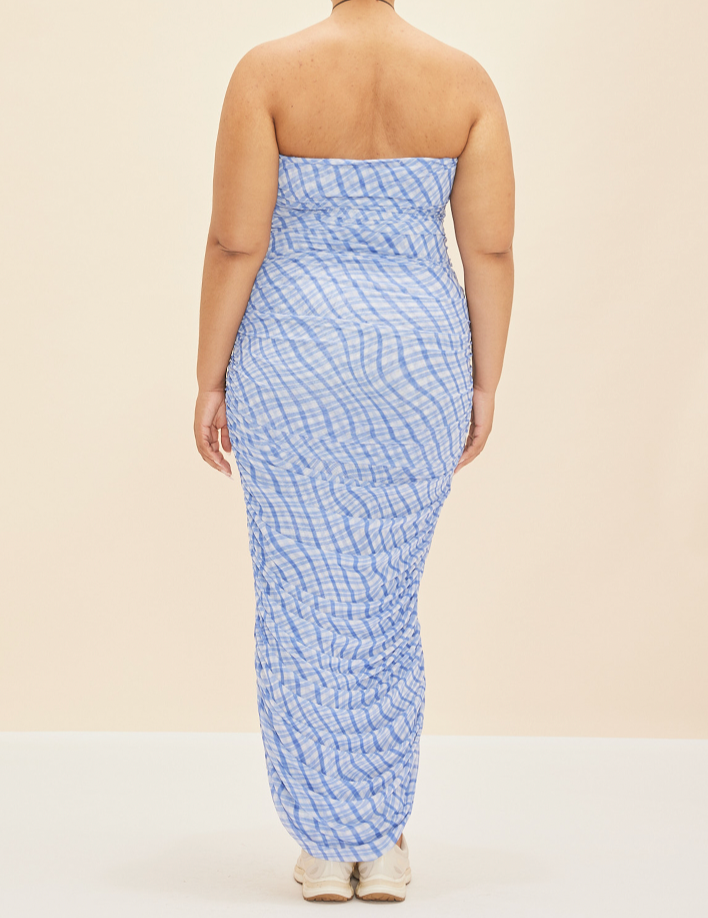 Neptune mesh tube dress