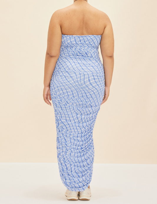 Neptune mesh tube dress