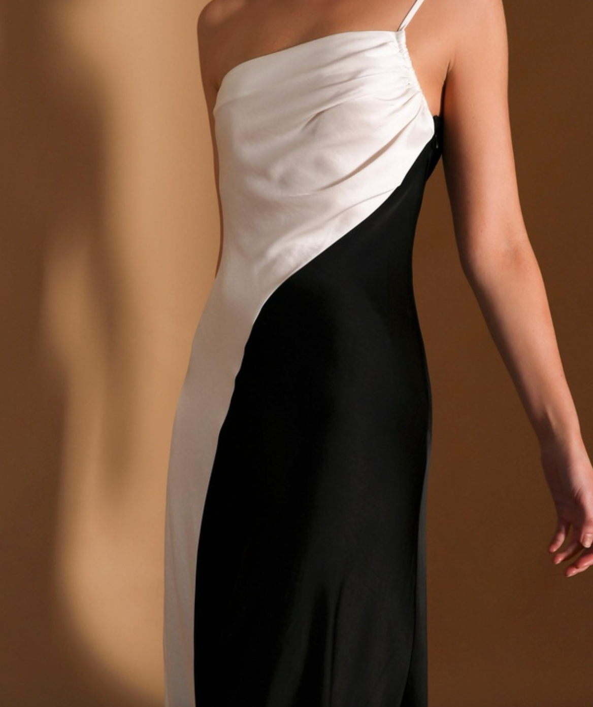 Halina One Shoulder Dress