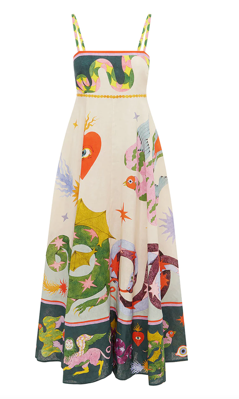 Seeker sundress in multi