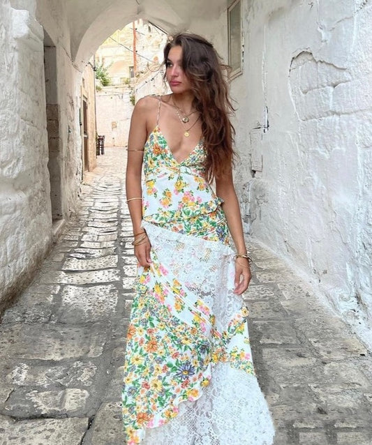 Rosalyn maxi dress marigold