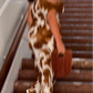 Melon maxi dress cosmos