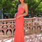 Aisha Dress Watermelon (with removable strap)
