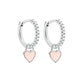 Love Club earrings - silver (6 colours available)