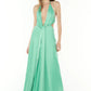 Evening Trance Slip Dress Green