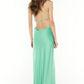 Evening Trance Slip Dress Green