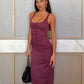 Atlein Gown Plum