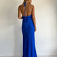 Lucia Maxi Dress in Cobalt