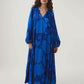 Knowing belted smock dress electric rose