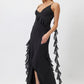 Valerie maxi dress black