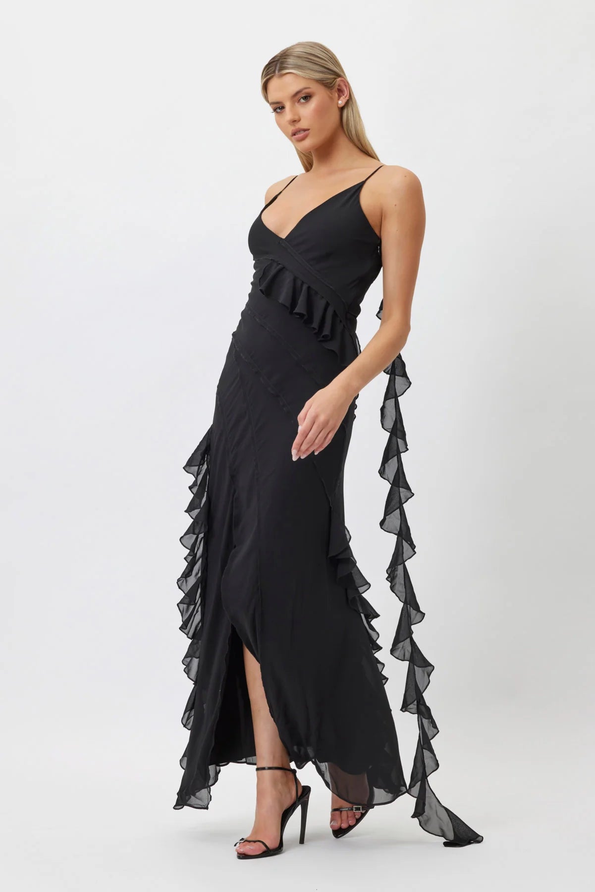 Valerie maxi dress black