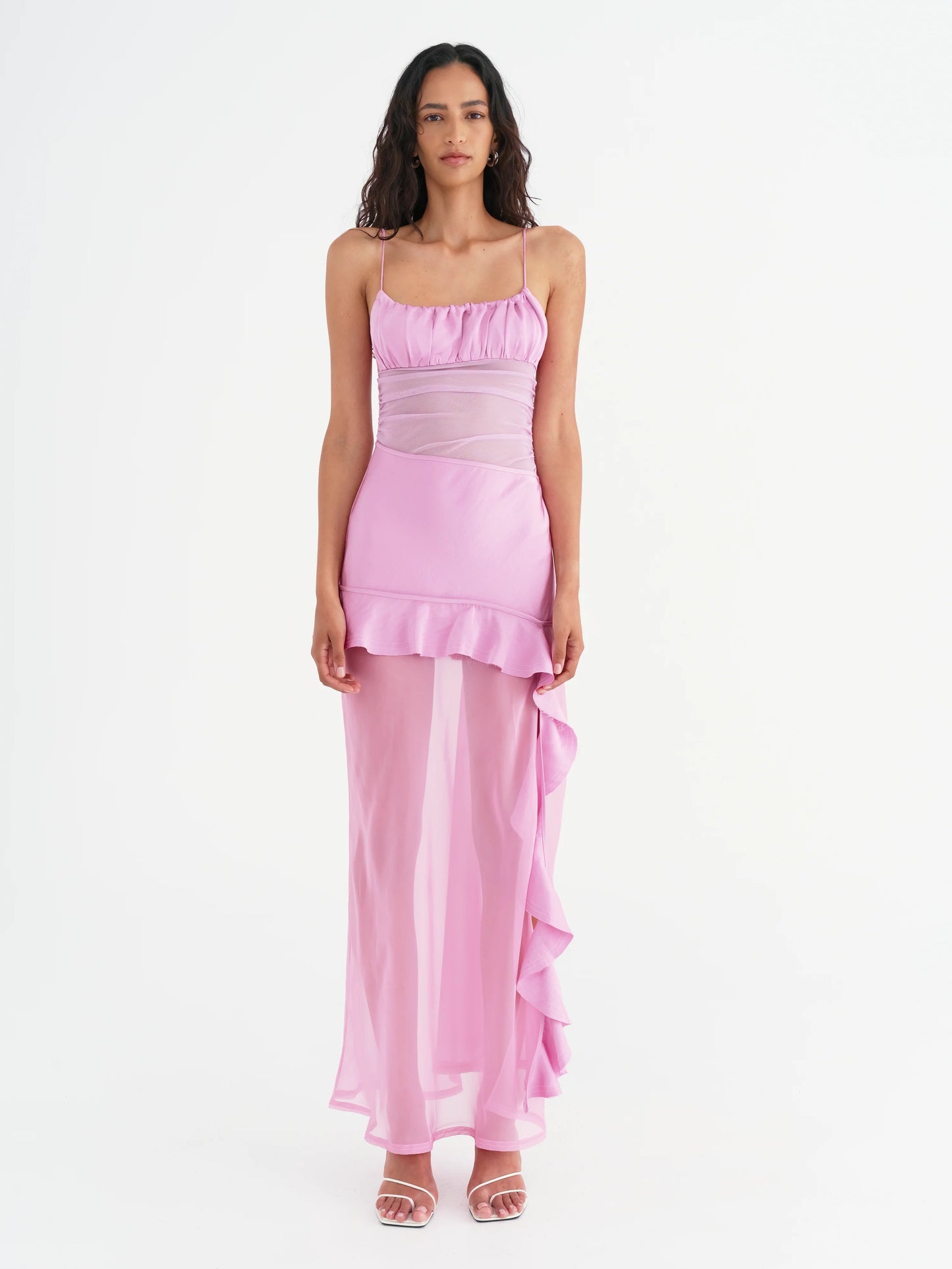 Delilah Maxi Dress bubblegum