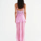 Delilah Maxi Dress bubblegum