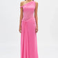 The silas mesh dress pink