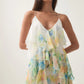 Dreamscape Frill Maxi Dress