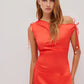 Laure Off Shoulder Maxi Dress Cherry