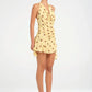 Harlow polka halter dress butter spot