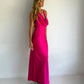 Lucia Maxi Dress in Fuschia