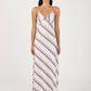 Cassie Maxi Dress Multi Stripe