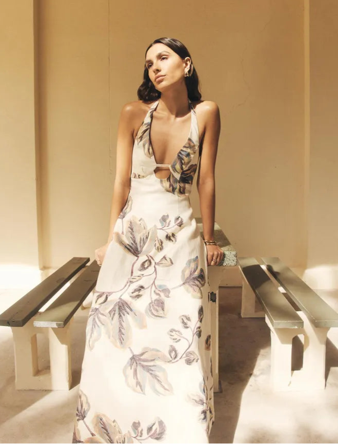 Isla maxi dress multi