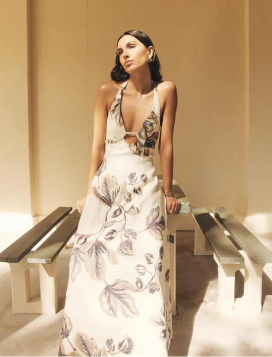 Isla maxi dress multi