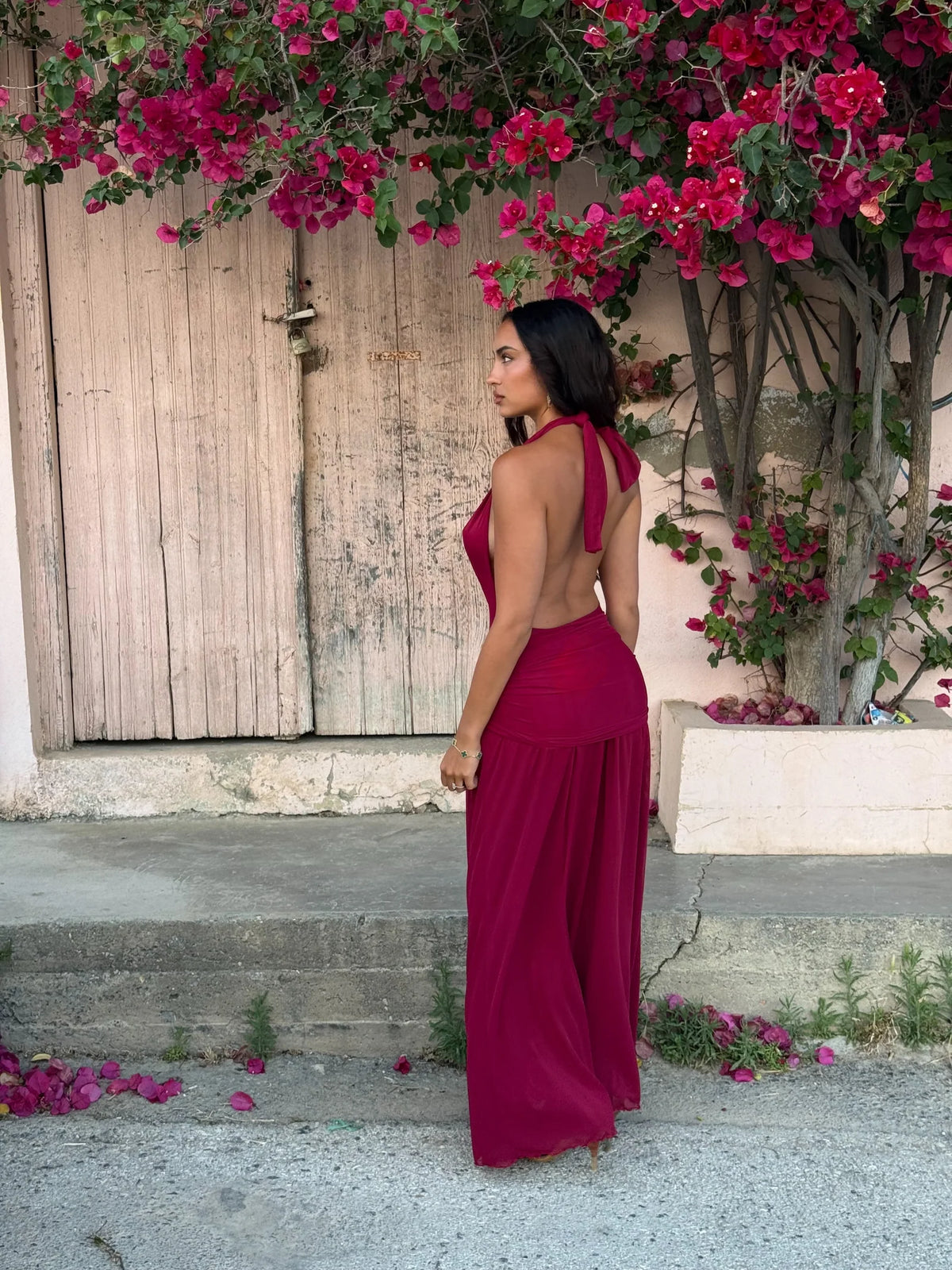 Yosei Dress in Red