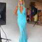 Jasmine maxi blue lagoon