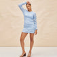 Lillie mini dress blue