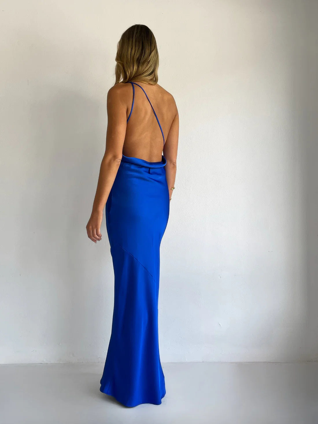 Lucia Maxi Dress in Cobalt