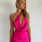Lucia Maxi Dress in Fuschia