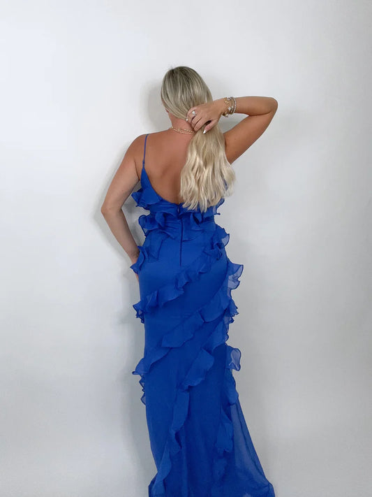 Santorini sunset maxi dress