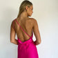 Lucia Maxi Dress in Fuschia