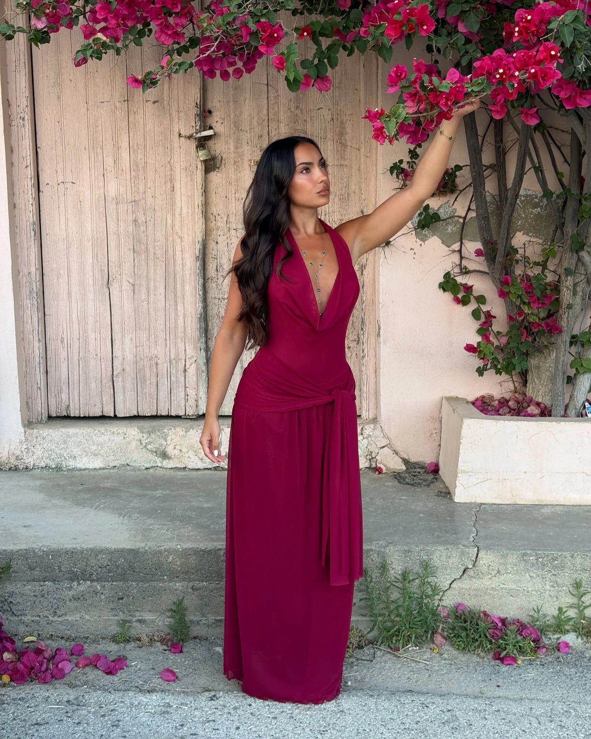 Yosei Dress in Red