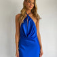 Lucia Maxi Dress in Cobalt