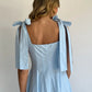 Sienna Maxi Dress in Powder Blue