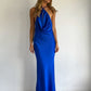 Lucia Maxi Dress in Cobalt