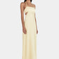 Aisha Dress Lemon (with removable strap)