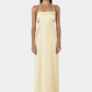 Aisha Dress Lemon (with removable strap)