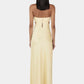 Aisha Dress Lemon (with removable strap)