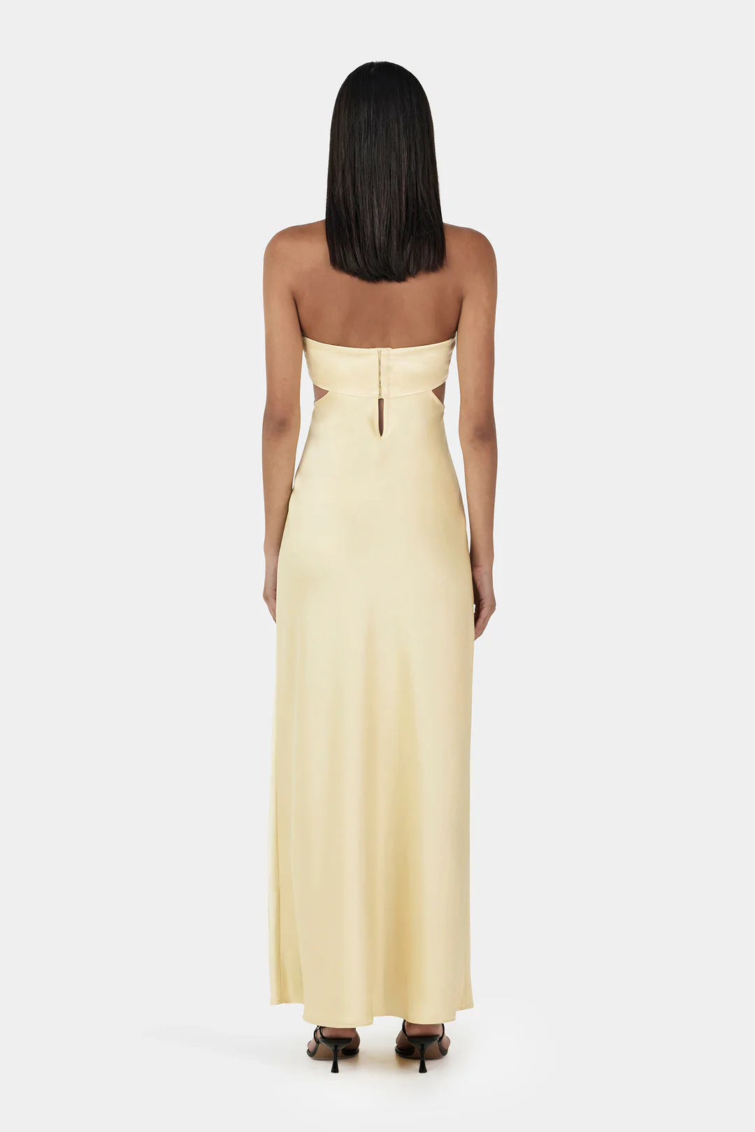 Aisha Dress Lemon (with removable strap)
