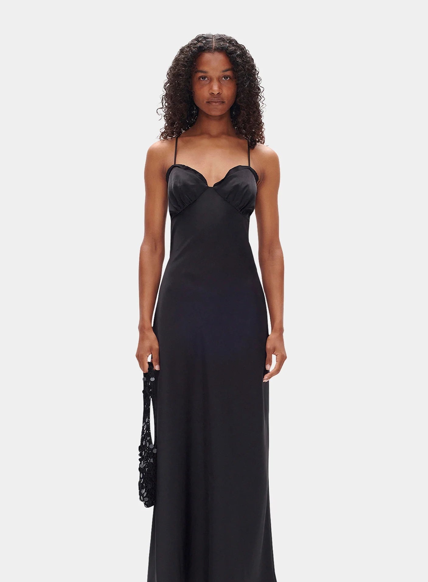 carmen maxi dress Black – Dress to Impress Rentals Maxi length Color:Lavender/Gray Ladylike Pink Empire Waist bfcm-allproducts