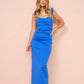 Azul balconette gown cobalt